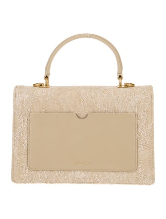 Off-White Mesh Top Handle Bag