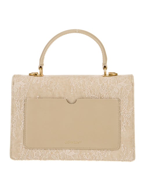Off-White Mesh Top Handle Bag