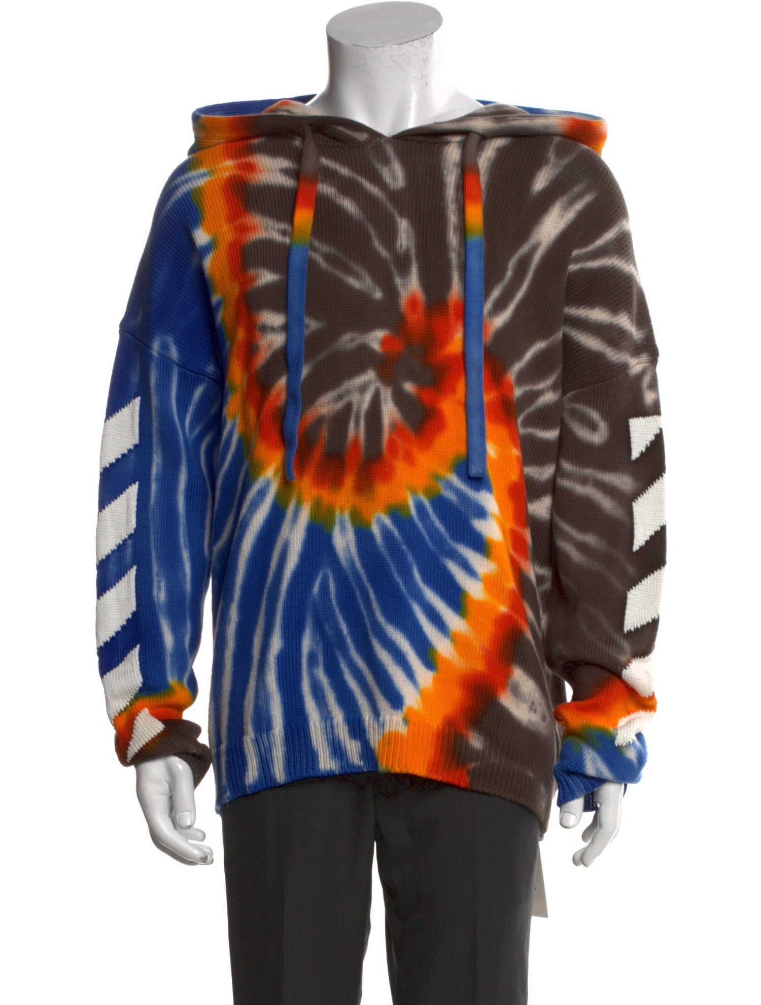 Off-White 2022 Tie-Dye Print Hoodie w/ Tags