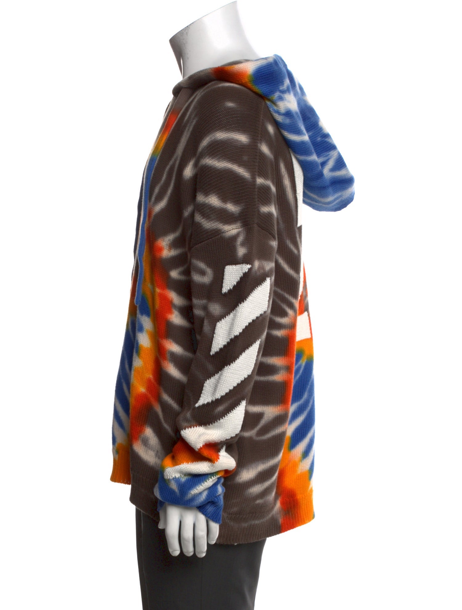 Off-White 2022 Tie-Dye Print Hoodie w/ Tags