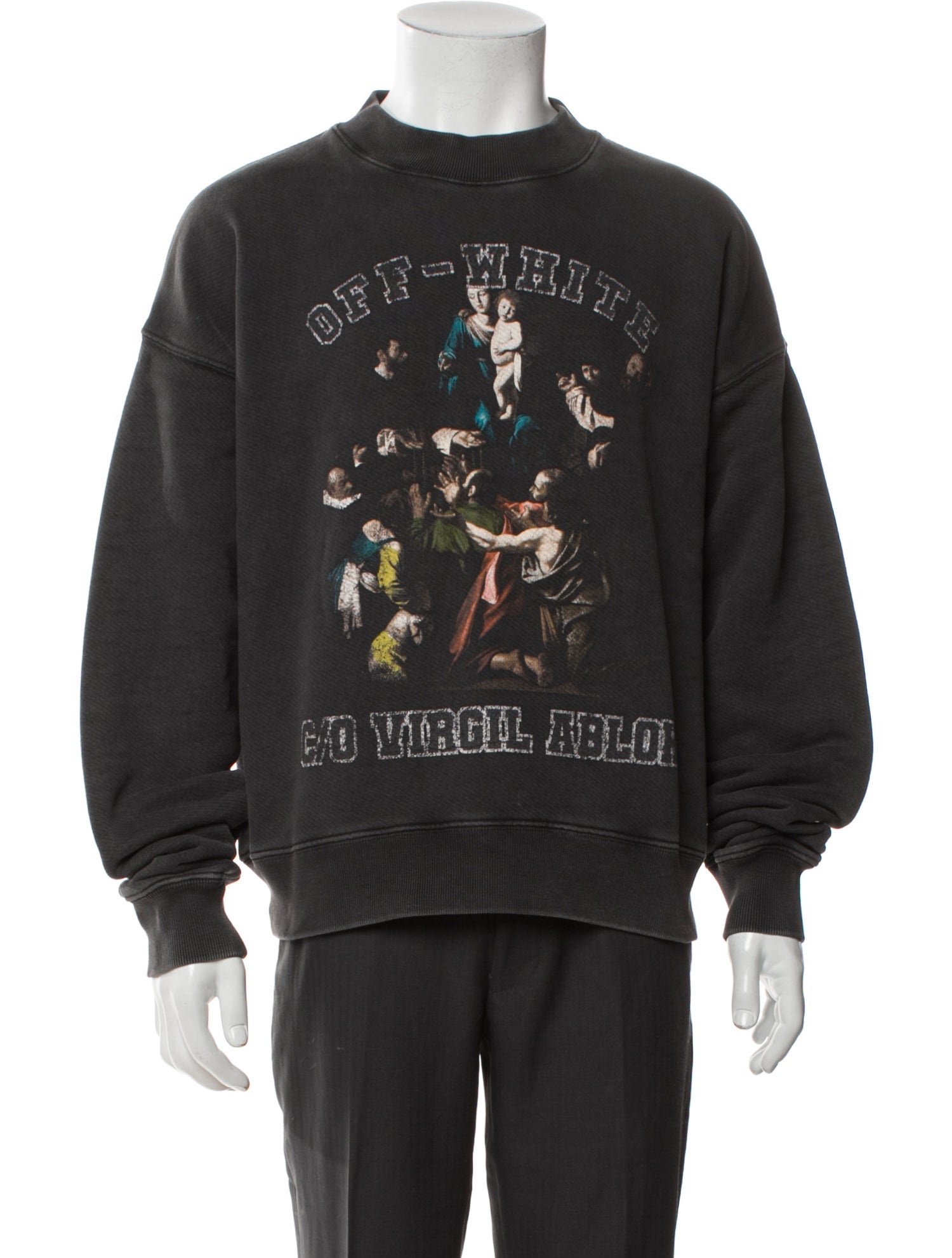 Off-White 2024 Graphic Print Sweatshirt