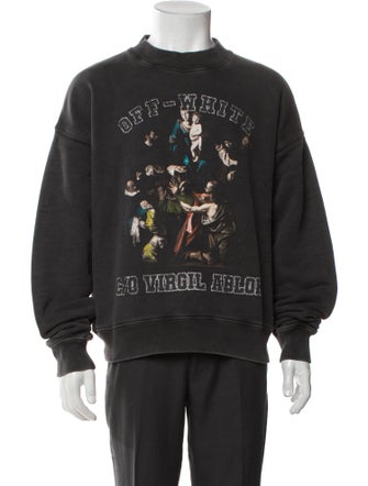 Off-White 2024 Graphic Print Sweatshirt
