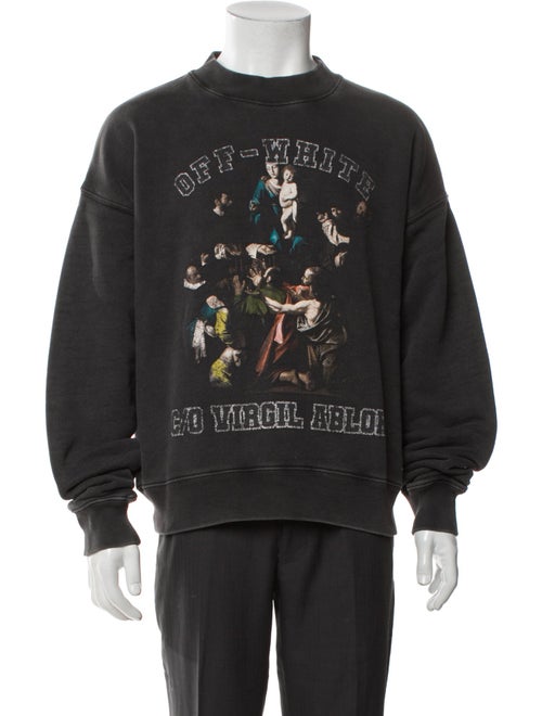Off-White 2024 Graphic Print Sweatshirt