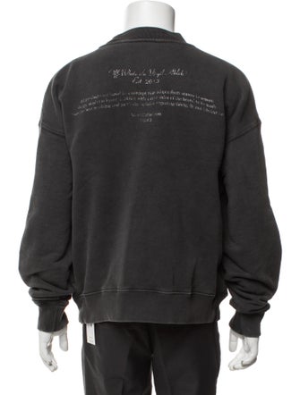 Off-White 2024 Graphic Print Sweatshirt