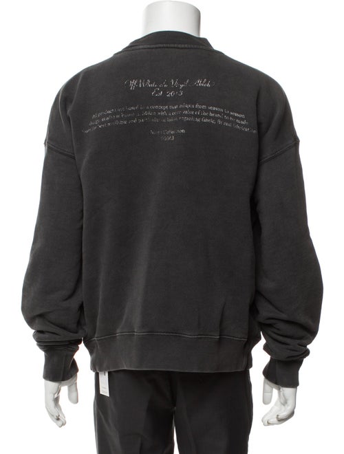Off-White 2024 Graphic Print Sweatshirt