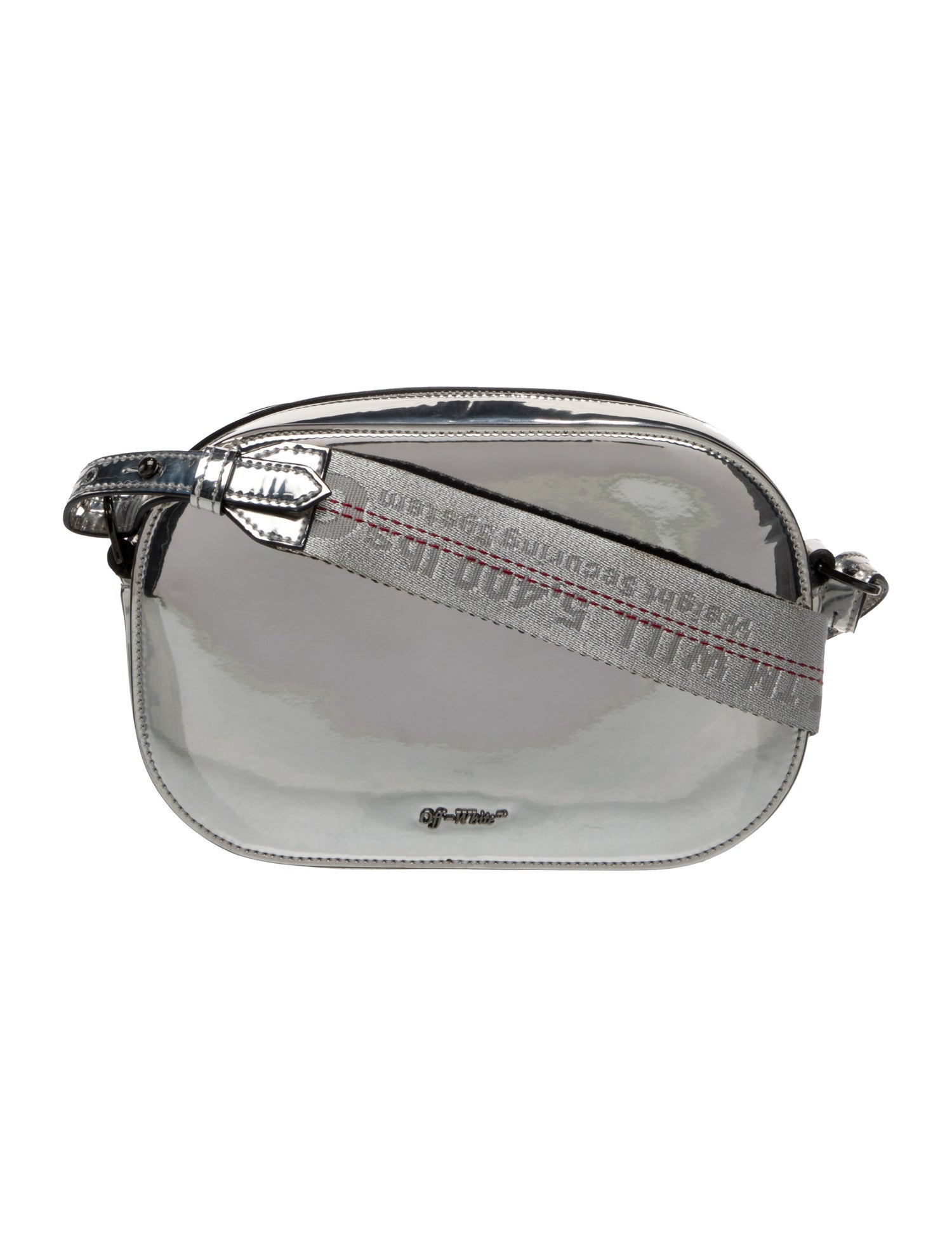 Off-White Patent Leather Mirror