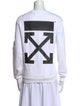 Off-White Crew Neck Long Sleeve Sweatshirt