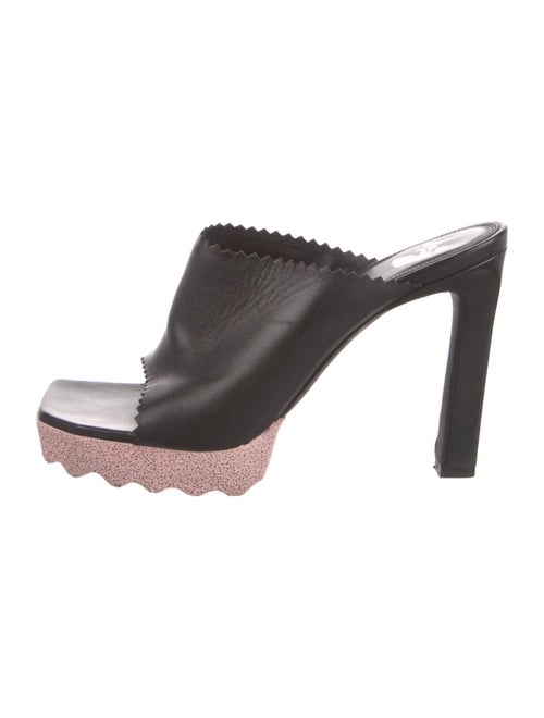 Off-White Sponge Leather Slides