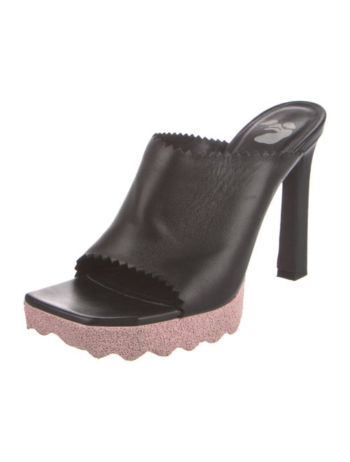 Off-White Sponge Leather Slides