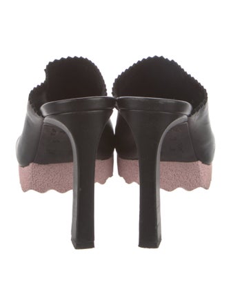 Off-White Sponge Leather Slides