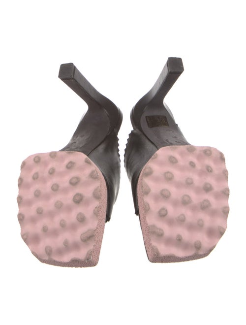 Off-White Sponge Leather Slides