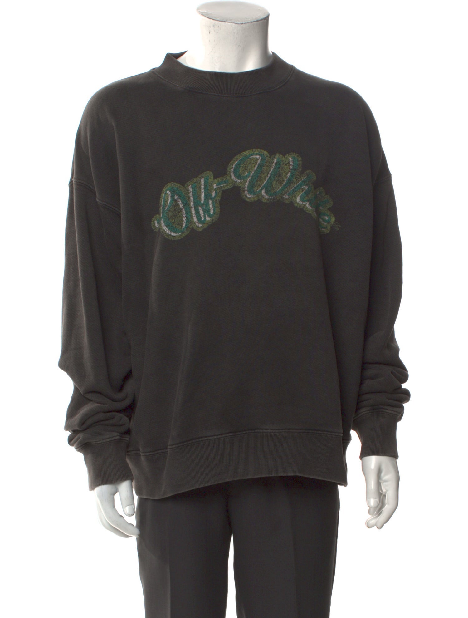 Off-White 2024 Graphic Print Sweatshirt