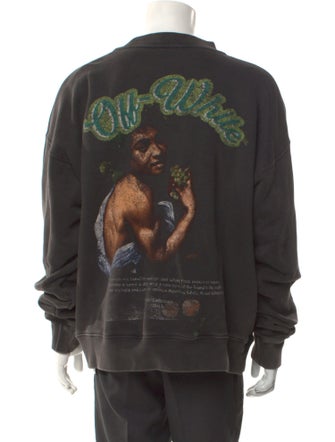 Off-White 2024 Graphic Print Sweatshirt