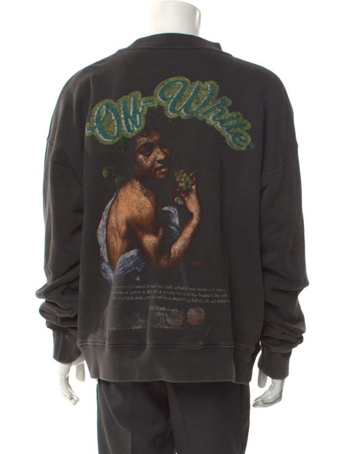 Off-White 2024 Graphic Print Sweatshirt