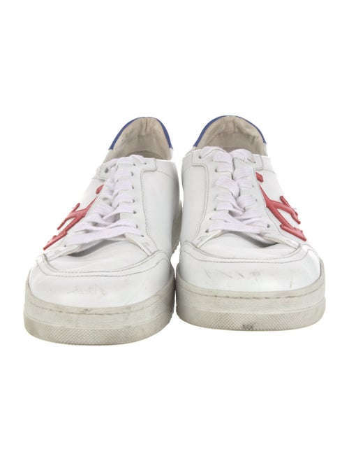 Off-White Leather Sneakers