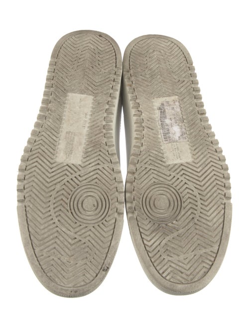 Off-White Leather Sneakers