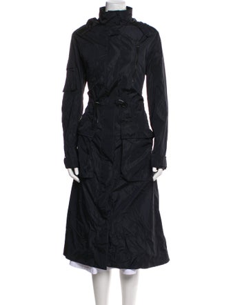 Off-White Raincoat Trench Coat