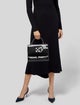 Off-White Leather Top Handle Bag