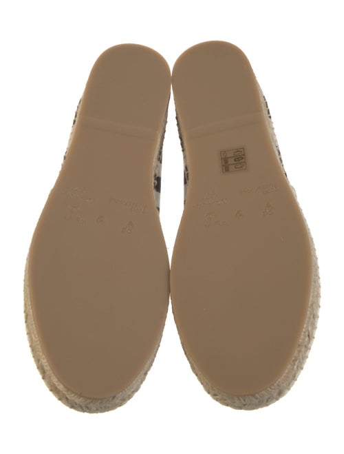 Off-White Canvas Striped Espadrilles