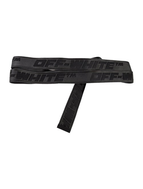 Off-White Industrial 2.0 'Black' Canvas Belt