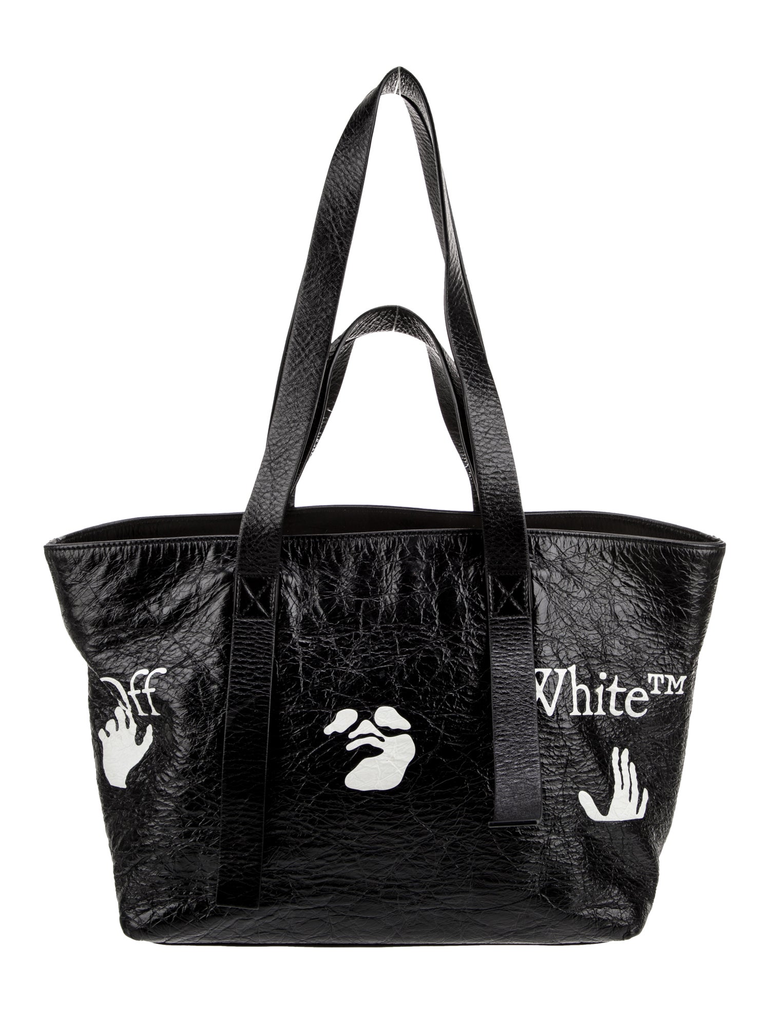 Off-White Leather Tote
