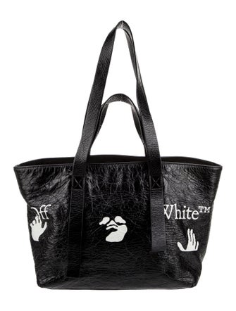 Off-White Leather Tote