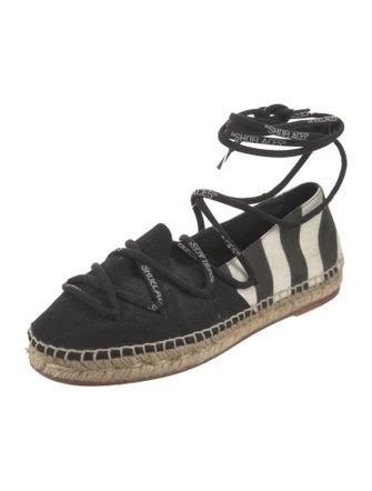 Off-White Diagonals Canvas Espadrilles