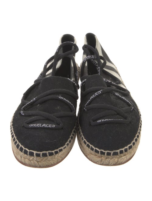 Off-White Diagonals Canvas Espadrilles