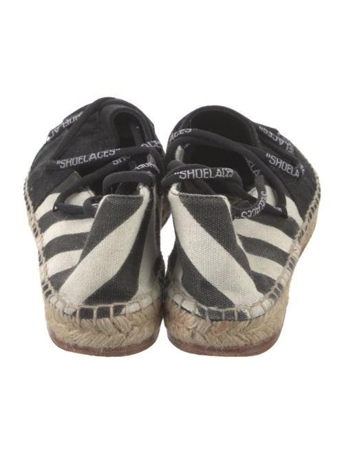 Off-White Diagonals Canvas Espadrilles