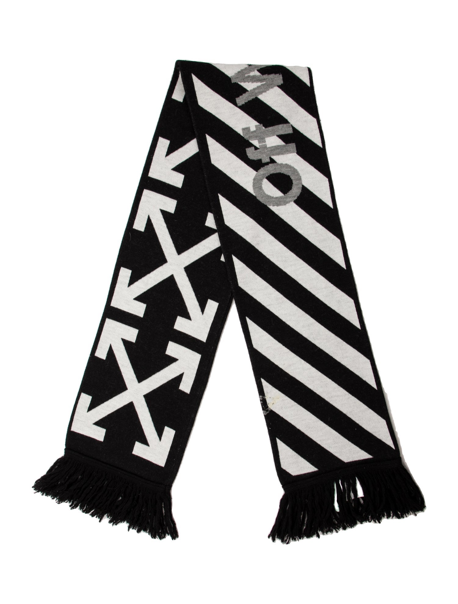 Off-White Diag Arrows Printed Scarf