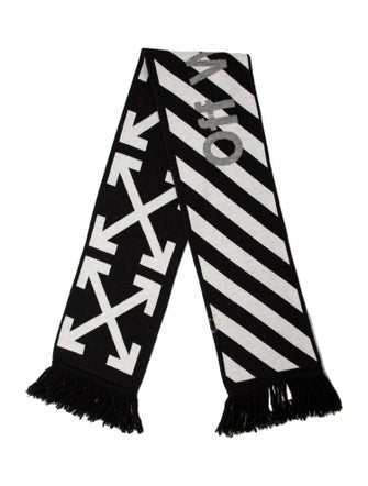 Off-White Diag Arrows Printed Scarf