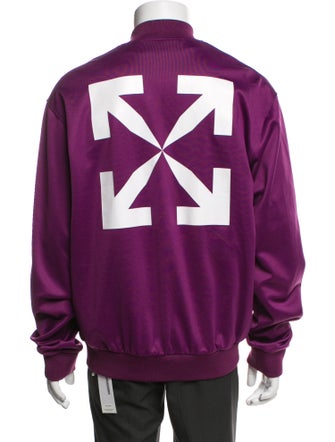 Off-White 2022 Graphic Print Windbreaker