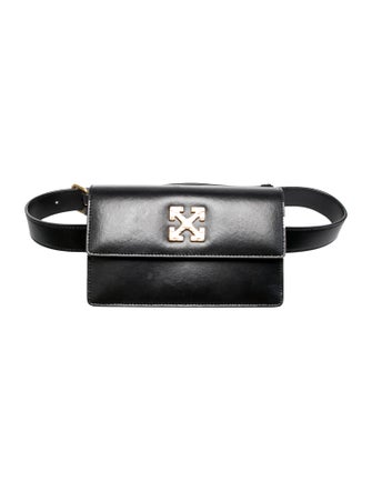 Off-White Leather Belt Bag