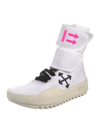 Off-White Canvas Sneakers