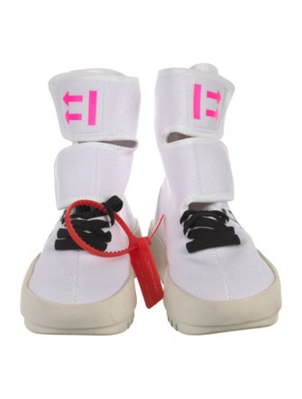 Off-White Canvas Sneakers