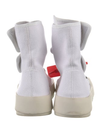 Off-White Canvas Sneakers