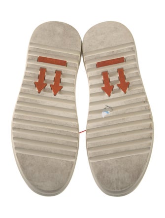 Off-White Canvas Sneakers