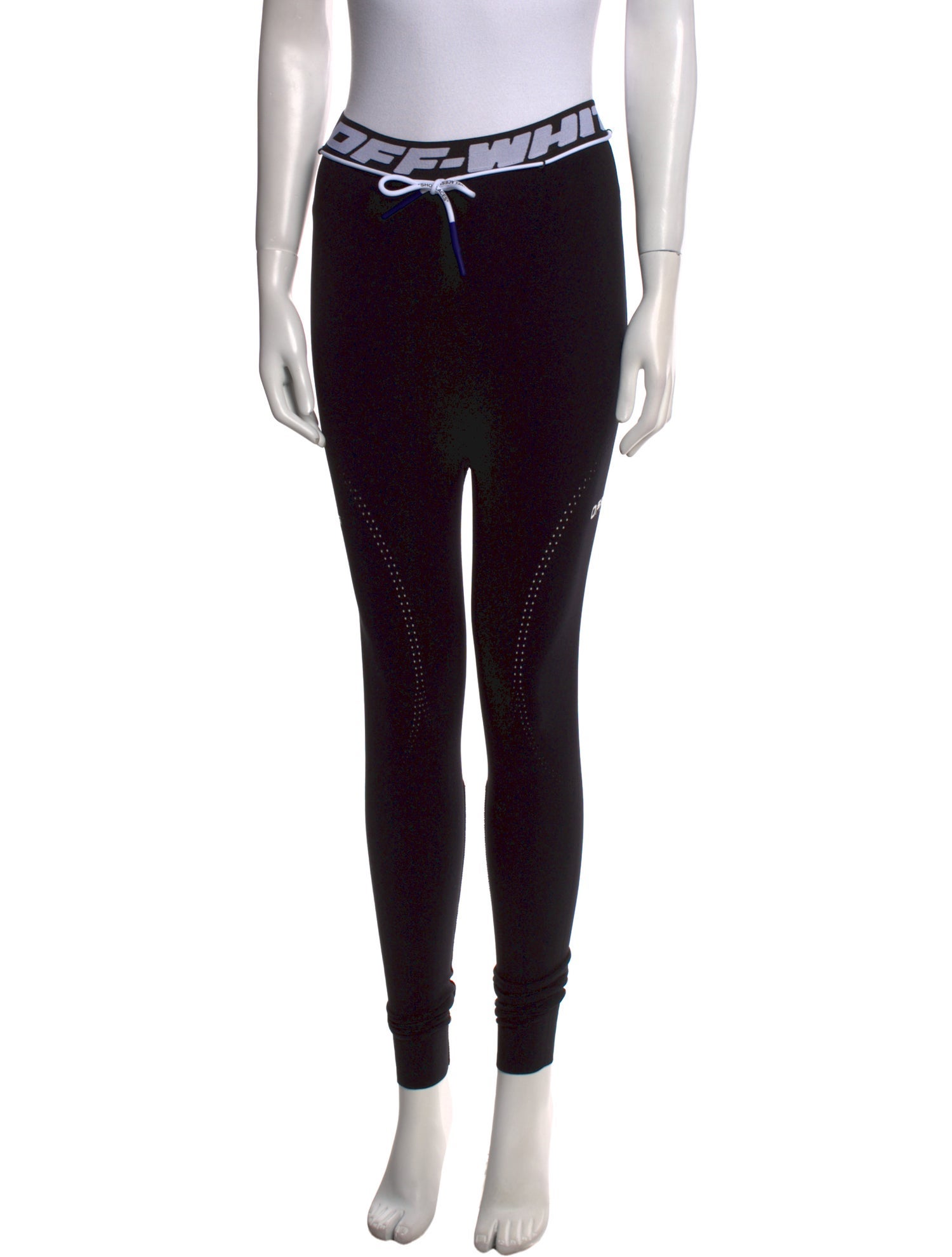 Off-White Logo Skinny Leg Pants