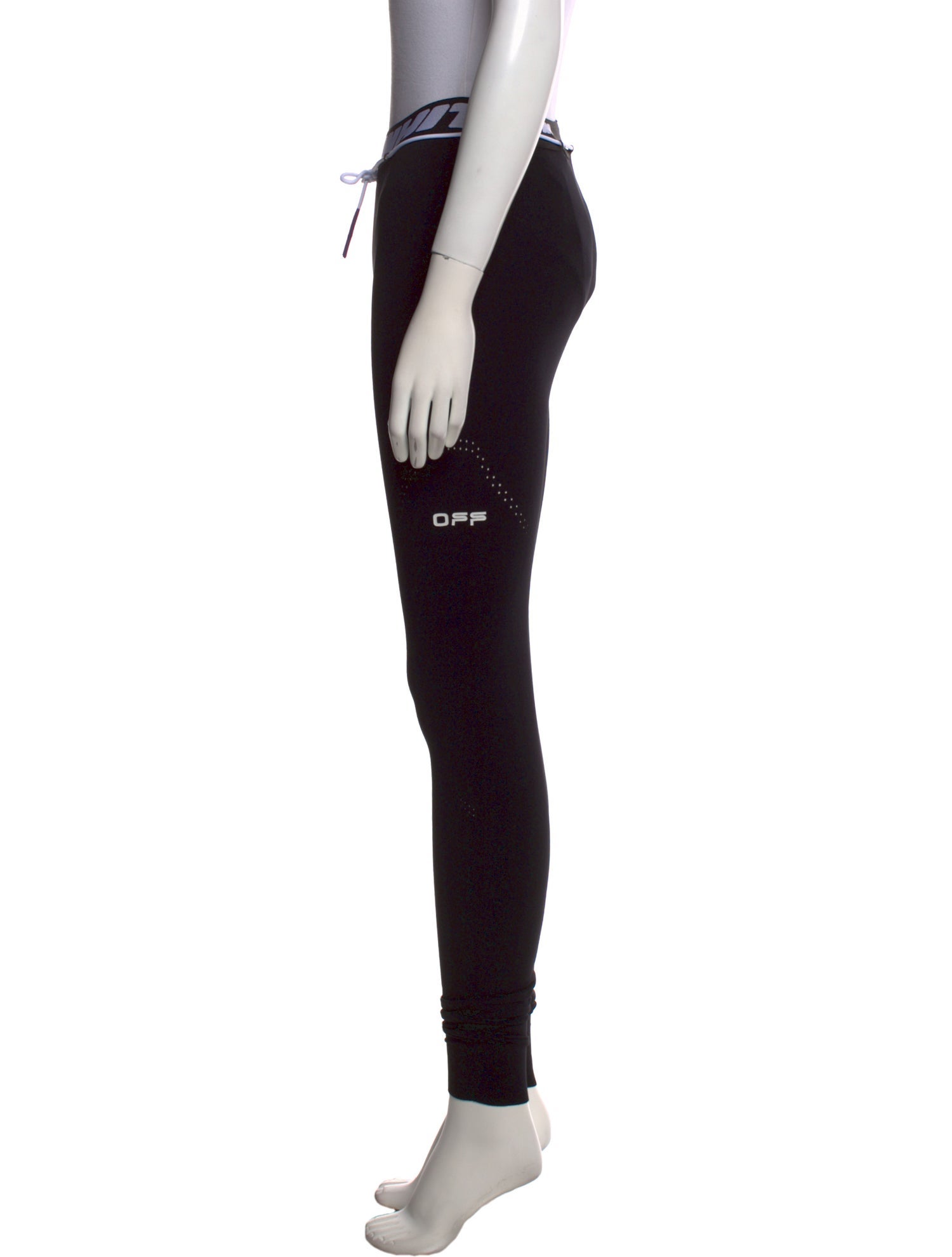 Off-White Logo Skinny Leg Pants