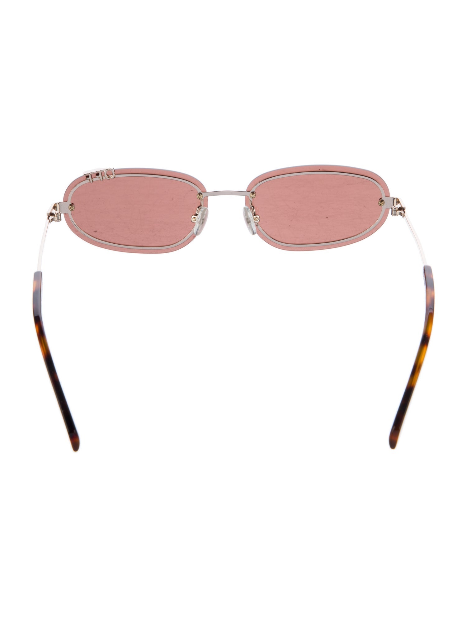 Off-White Aviator Tinted Sunglasses