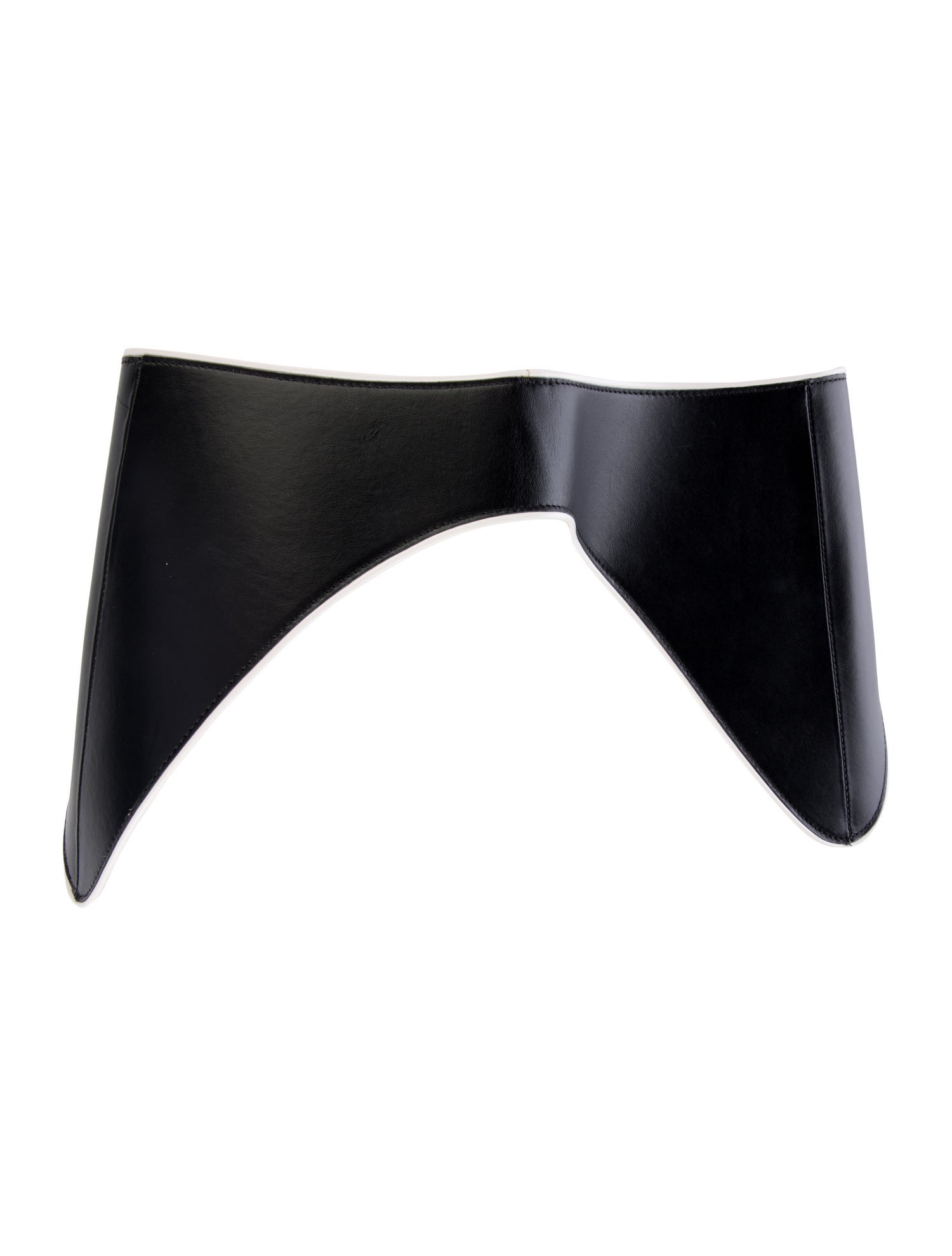 Off-White Wide Leather Waist Belt