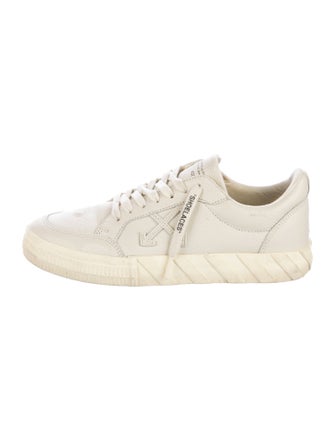 Off-White Leather Sneakers