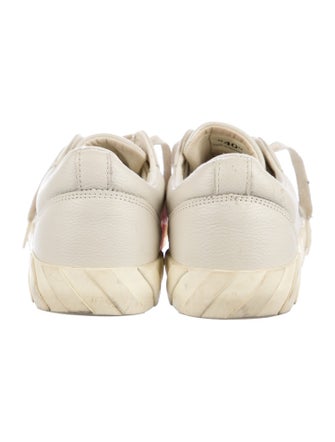 Off-White Leather Sneakers