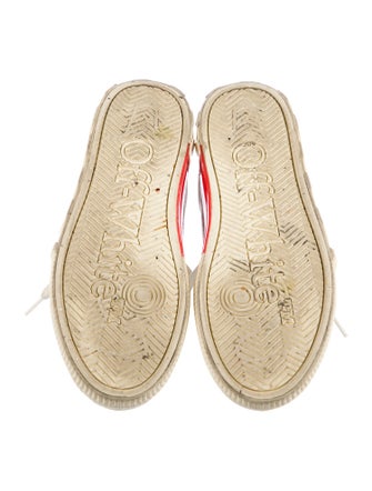 Off-White Leather Sneakers