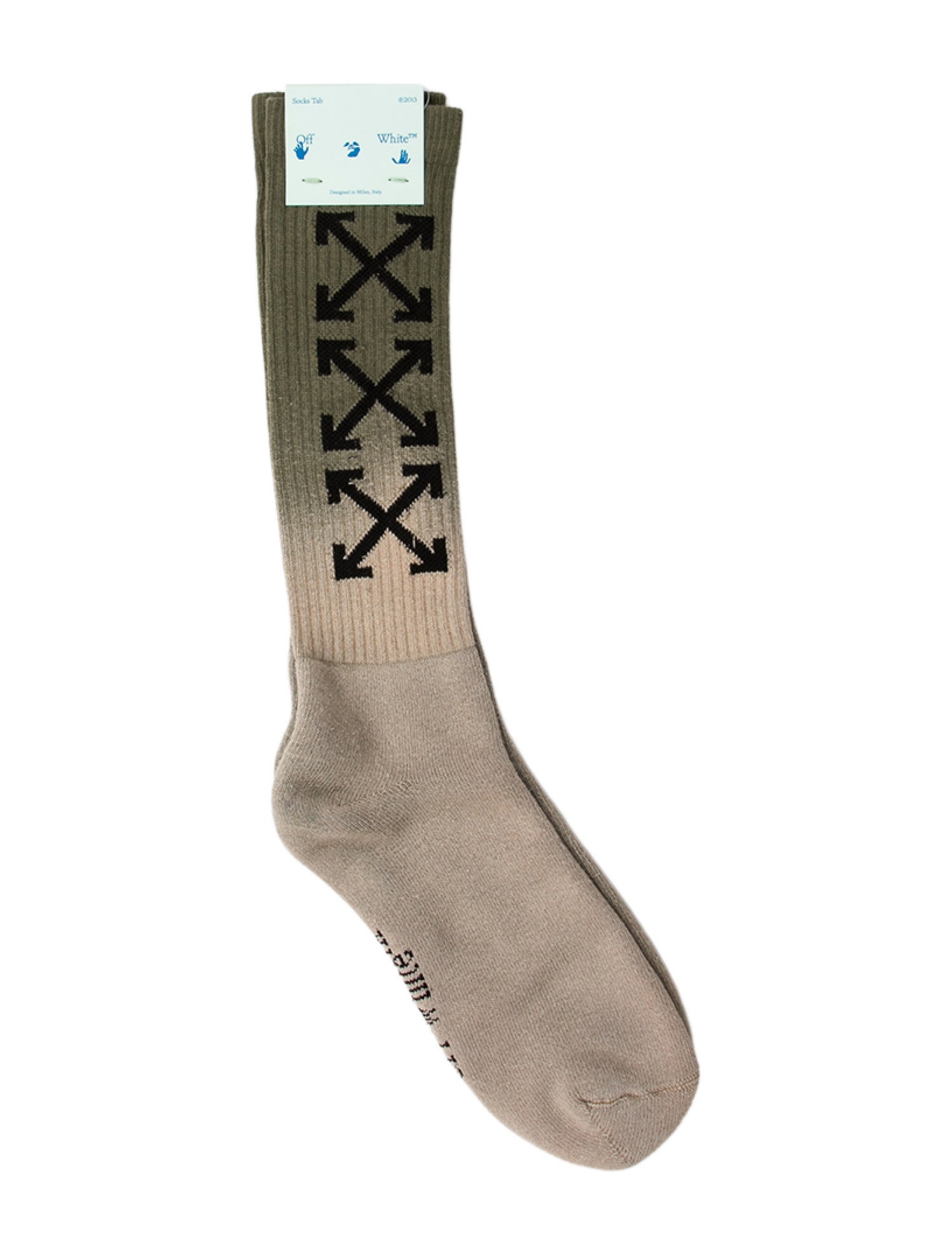 Off-White Arrows Mid Length Socks w/Tags