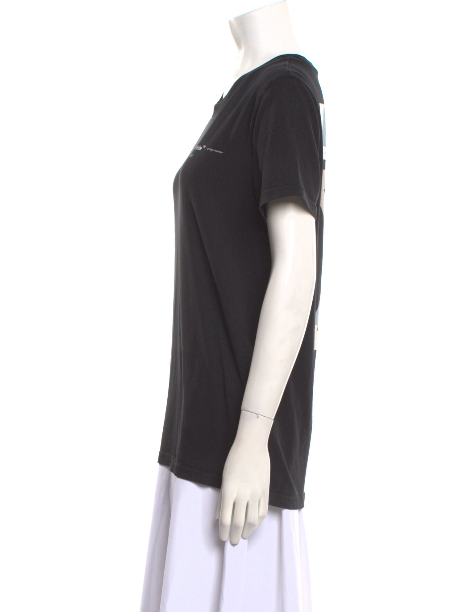 Off-White Crew Neck Short Sleeve T-Shirt