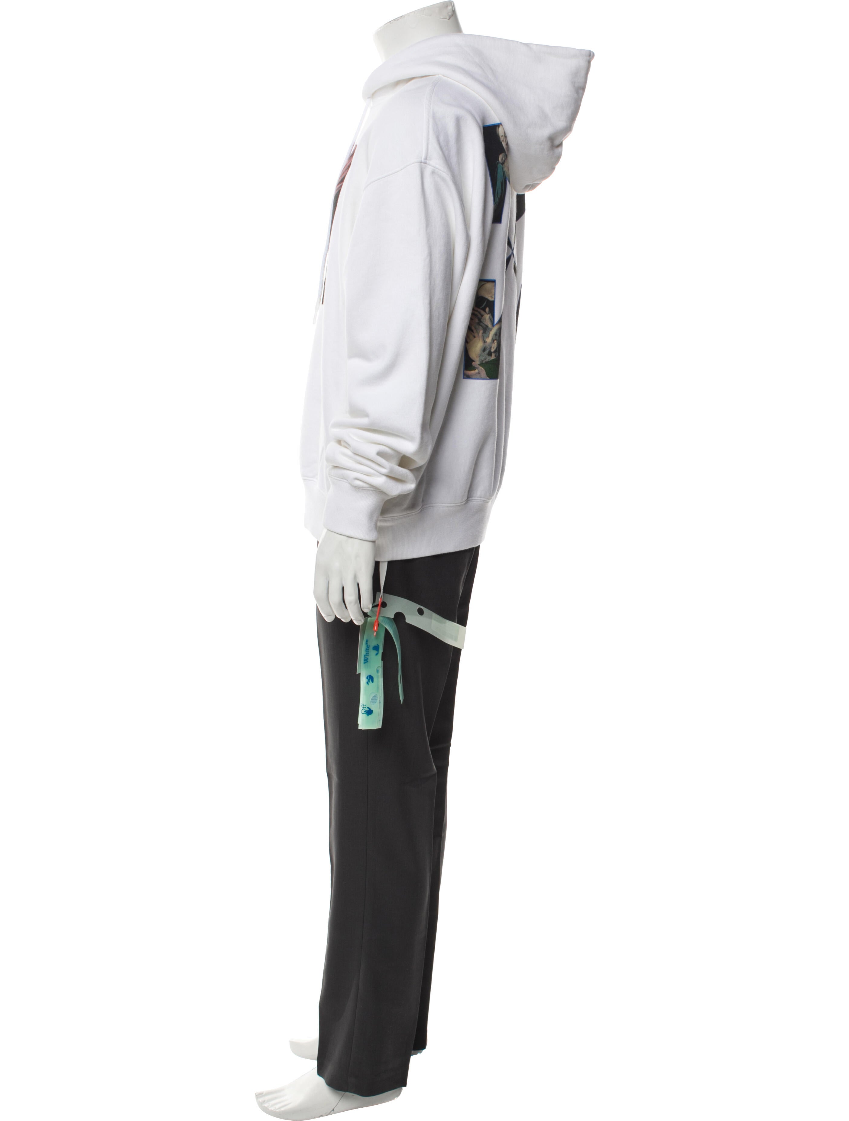 Off-White 2020 Graphic Print Hoodie w/ Tags