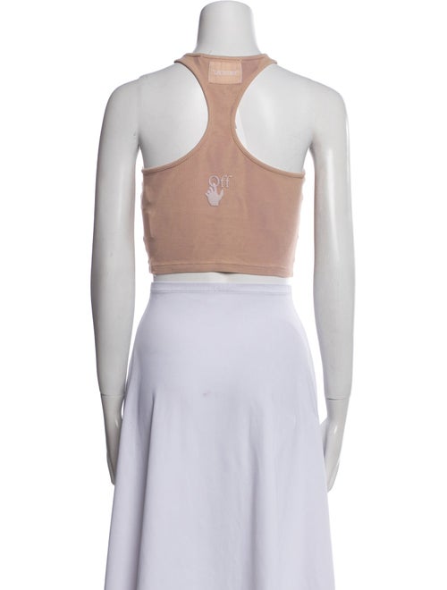 Off-White 2022 Halterneck Crop Top