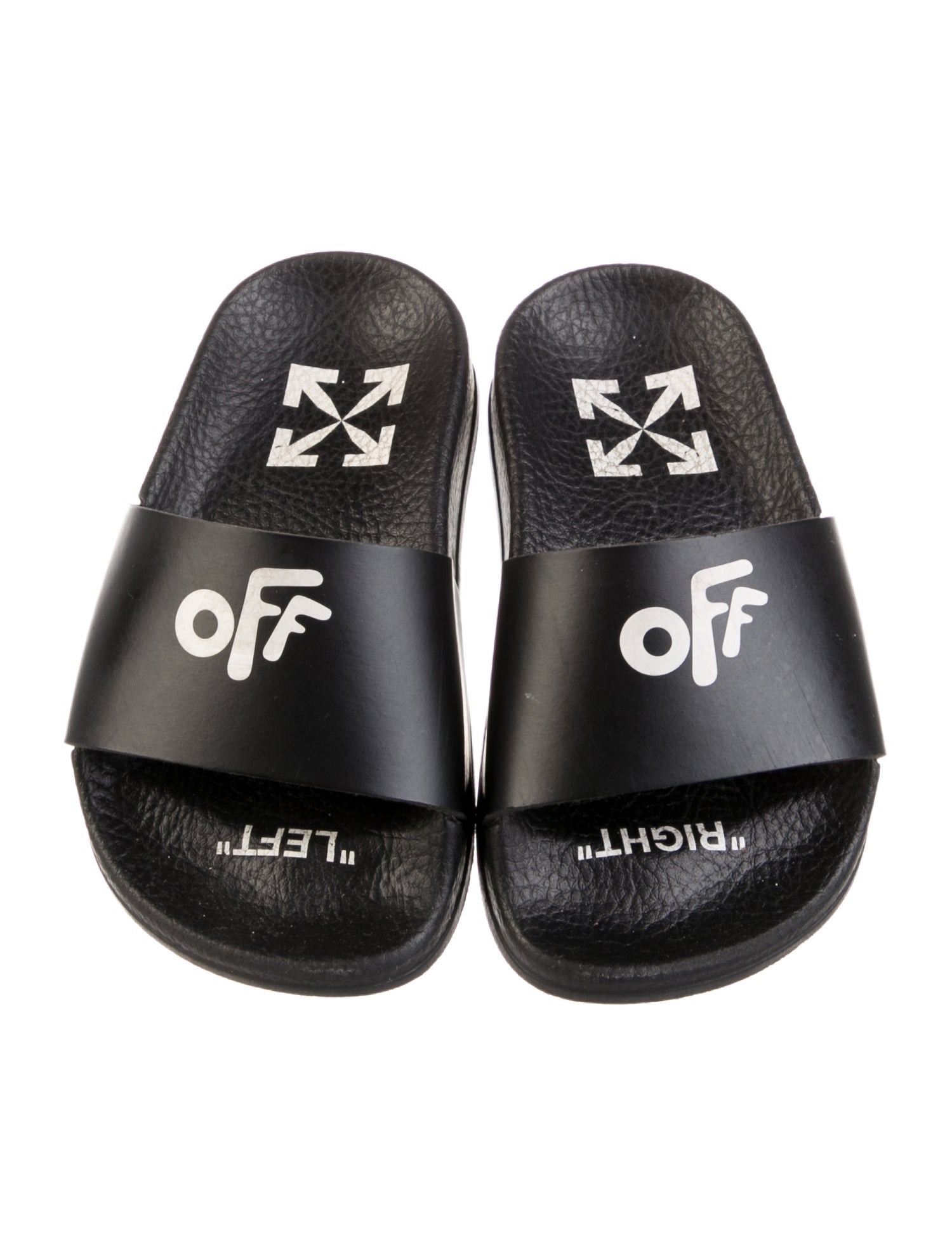 Off-White Logo Pool Slides