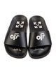 Off-White Logo Pool Slides